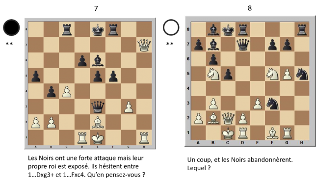 Positions 7 et 8 correction