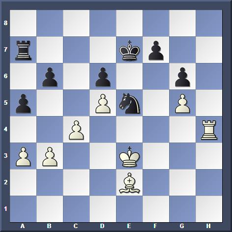 Delafargue-Bernard, position après 35.Th4